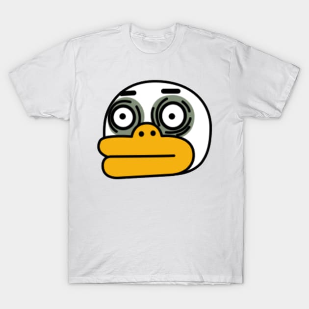 KakaoTalk Friends Tube (Shocked) T-Shirt by icdeadpixels